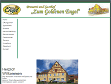 Tablet Screenshot of engelbrauerei.de